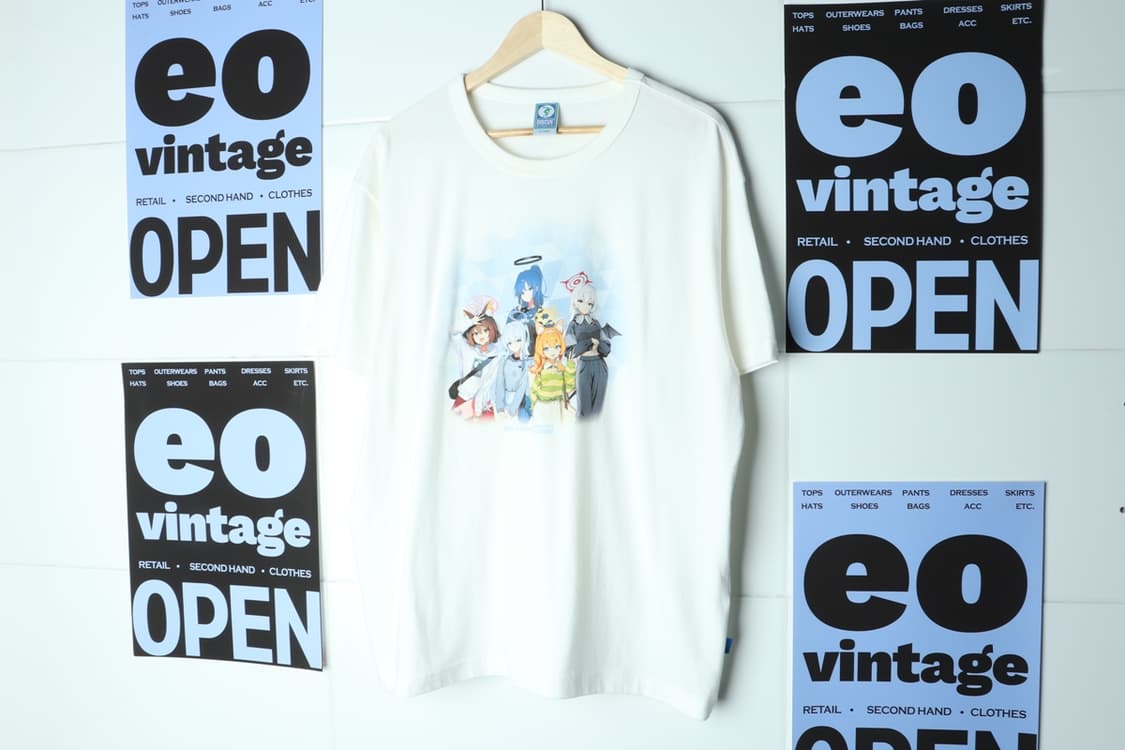 (XL-2XL) 디스커스 애슬레틱 반팔 티셔츠 블루아카이브-H30039 상품이미지2