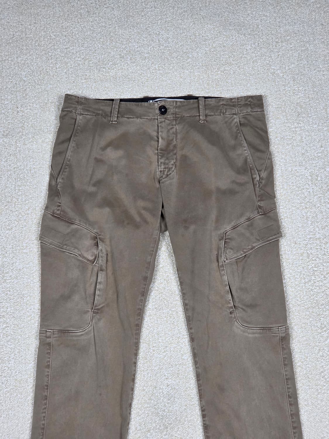 [스톤아일랜드] TYPE SK 가먼트 다잉 코튼 카고 팬츠 | 00256 상품이미지2