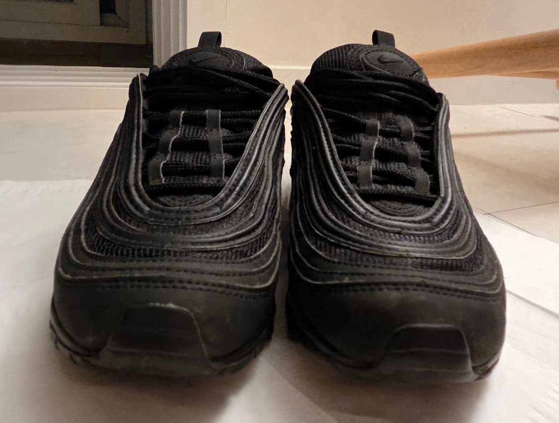 nike 나이키 에어맥스 97 올검 올블랙 운동화 남녀공용 airmax  상품이미지3