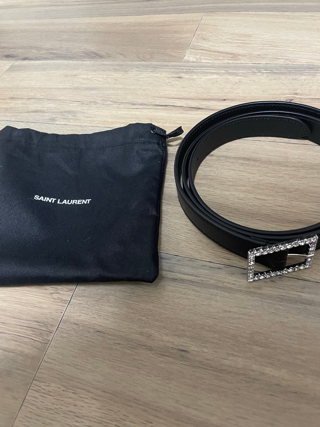 생로랑 크리스탈 벨트 80 상품이미지2