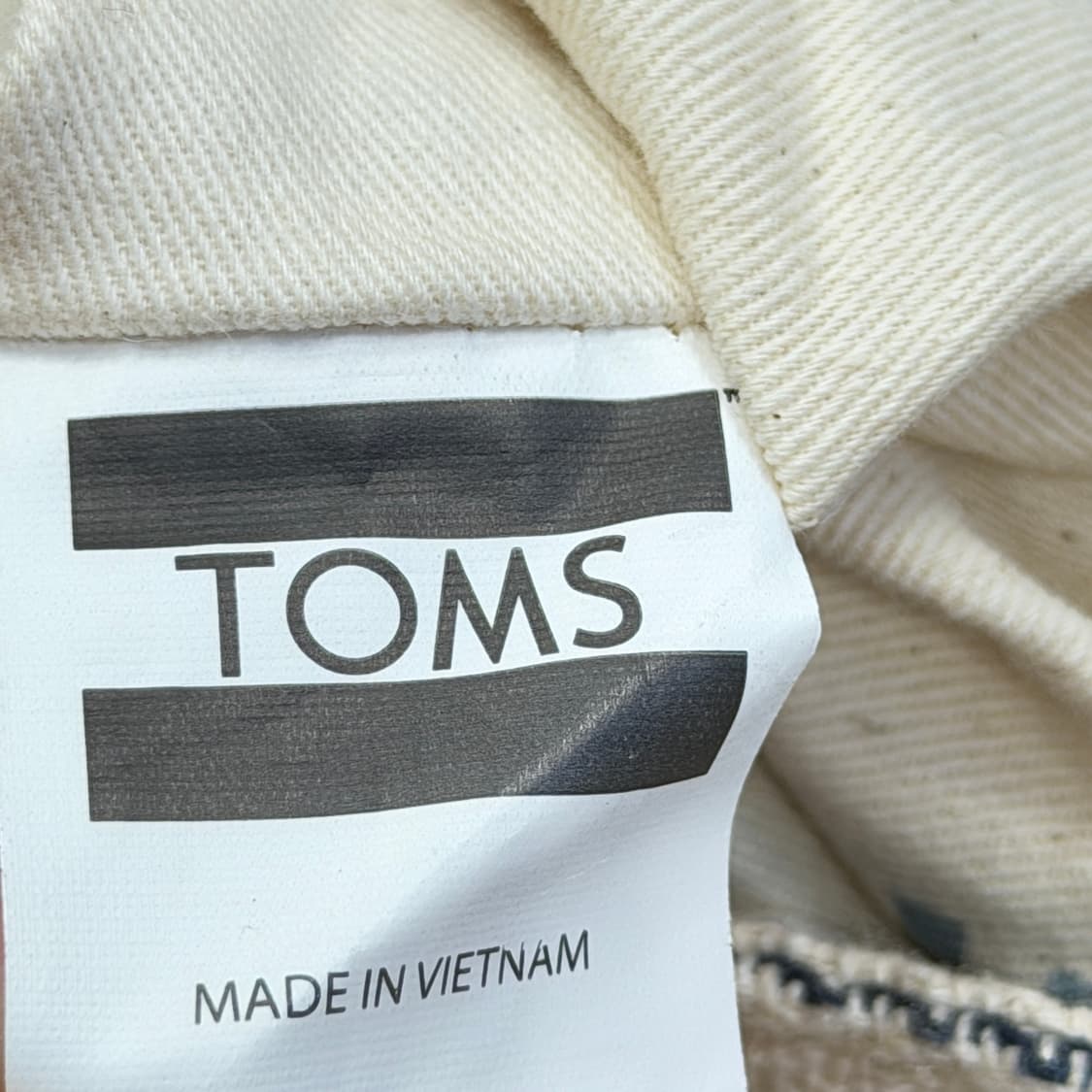 TOMS 탐스 스트라이프 복조리 스트링 포켓 백팩 가방 상품이미지4