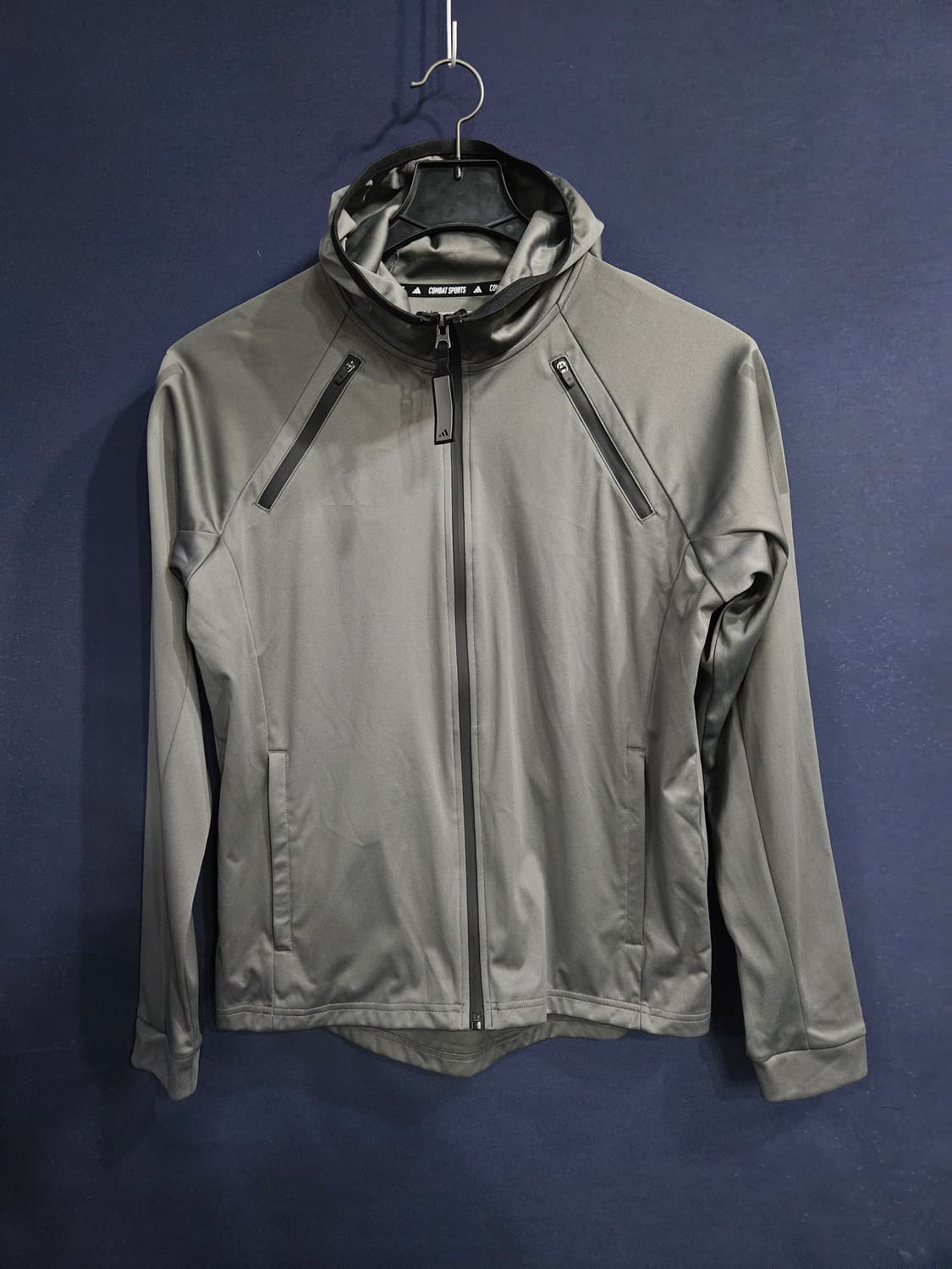 아디다스 삼선 그레이 남성 슬림핏 95 후드집업  상품이미지1