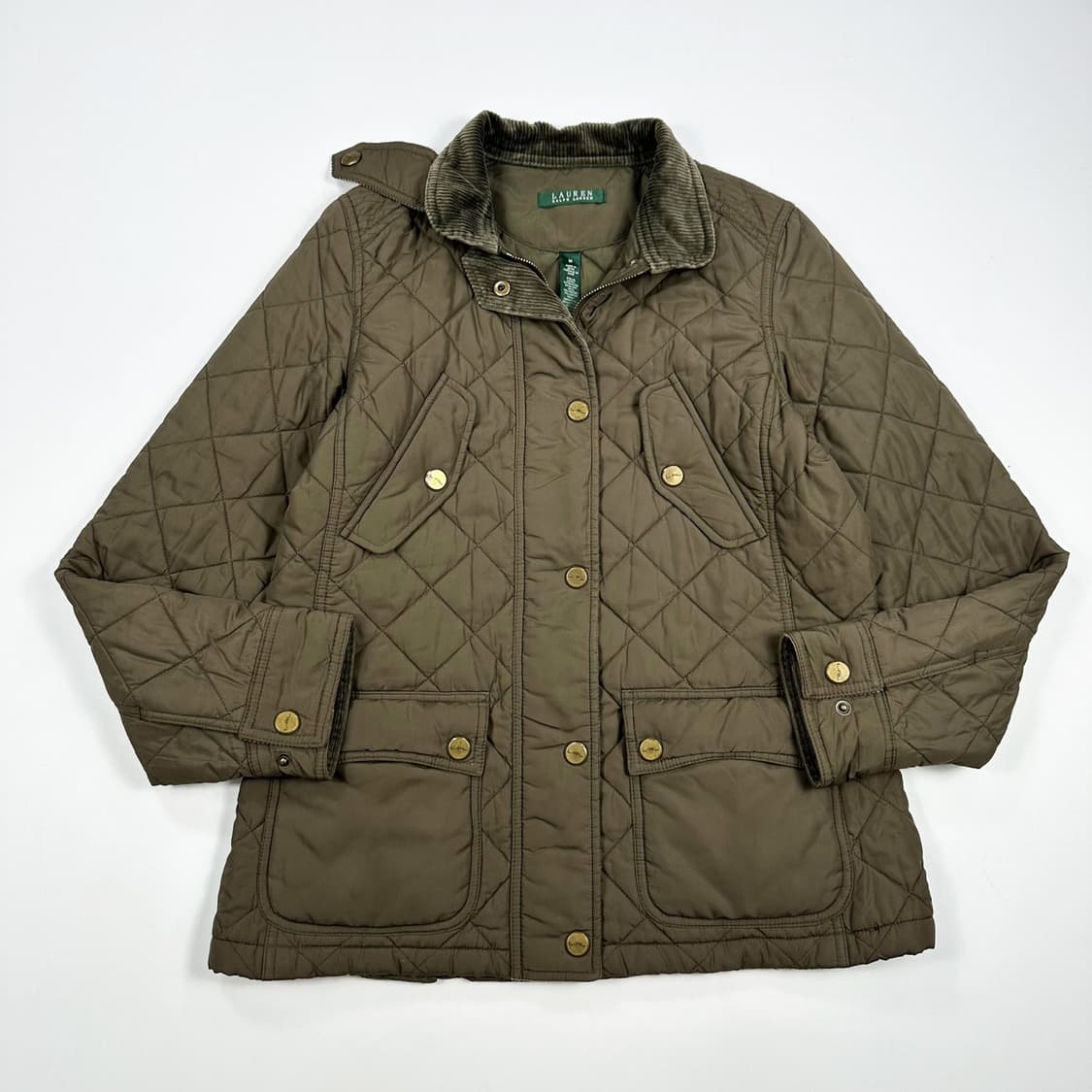 폴로 랄프로렌 RL 클래식 카키 퀼팅자켓 (M 여성추천) 상품이미지2