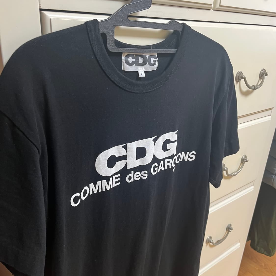 [L] 꼼데가르송 CDG 반팔 티셔츠 상품이미지3