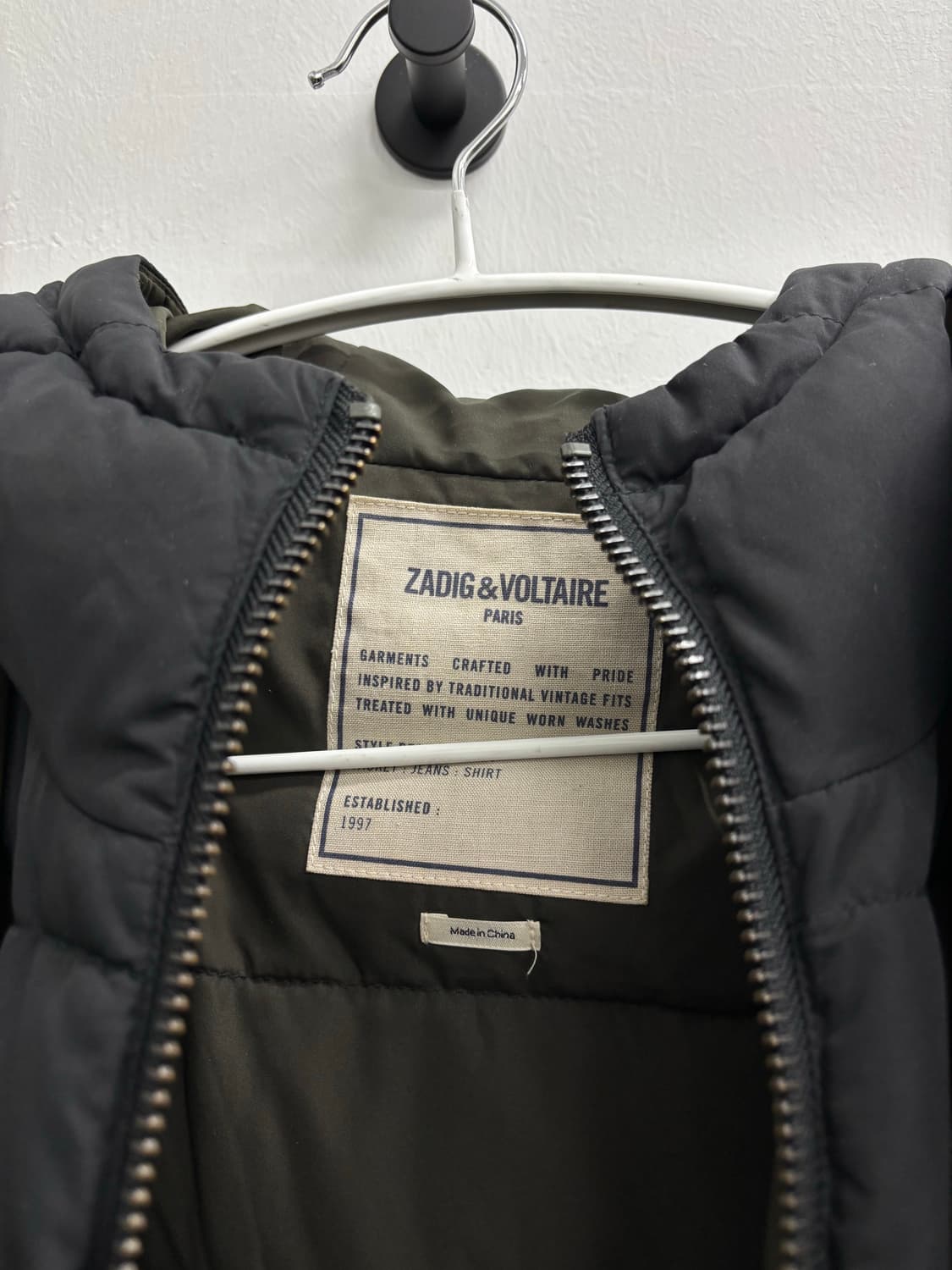 쟈딕앤볼테르 ZADIG & VOLTAIRE 밥 파카 재킷 상품이미지5