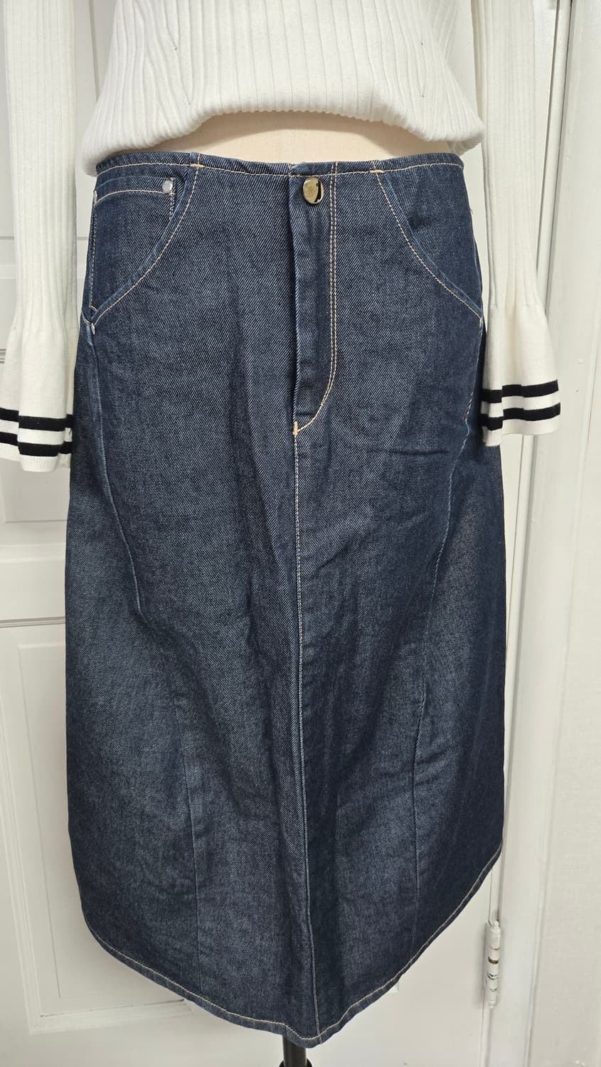 새상품)dkny 니트/리바이스 엔진 롱스커트 상품이미지4