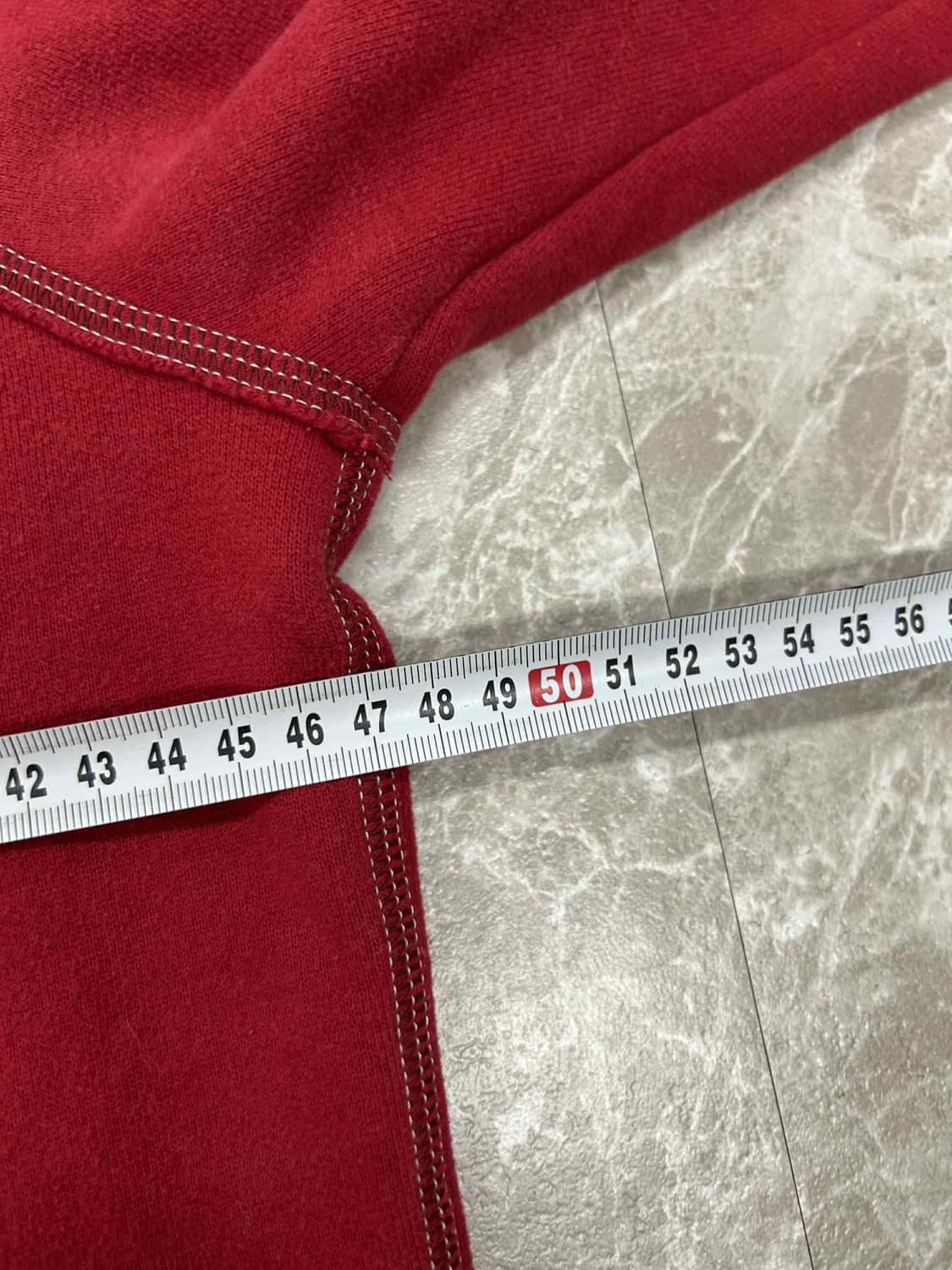 아베크롬비 y2k 여리핏 버건디 스웨트셔츠 후드티(M) 상품이미지7