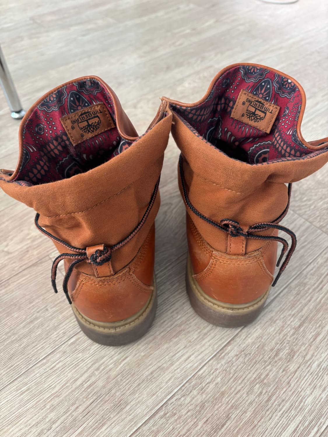 팀버랜드 롤탑 부츠 uk8 265~270 상품이미지4