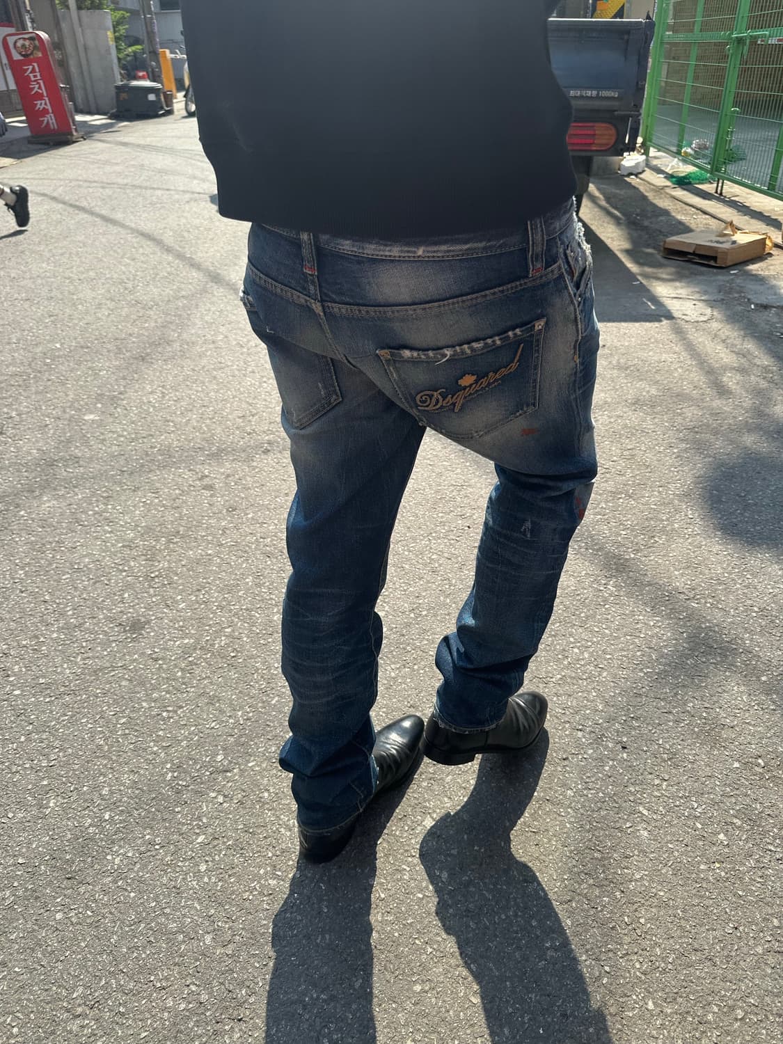 디스퀘어드2 디스트로이드 워싱 데님 팬츠 상품이미지5