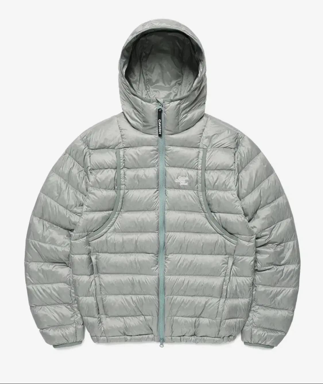 카비시 경량패딩 다운 자켓 겨울 아우터 카키 m size 상품이미지1