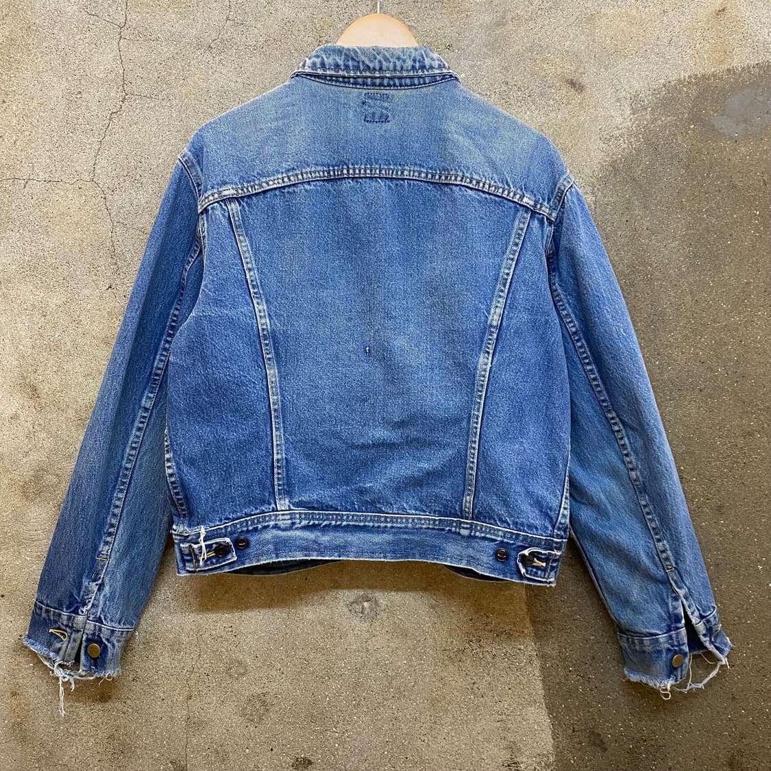 레어 90s Made in USA 빈티지 Lee 리 데님자켓 청자켓 상품이미지8