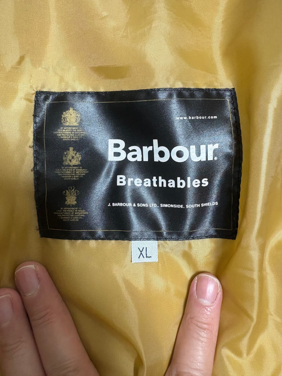 바버 논왁스 카운티 인듀어런스 패딩 자켓 상품이미지3