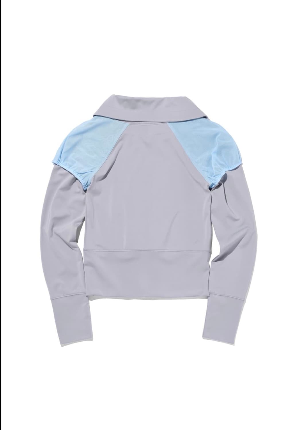 미스치프 메쉬 터틀넥 집업 상품이미지2