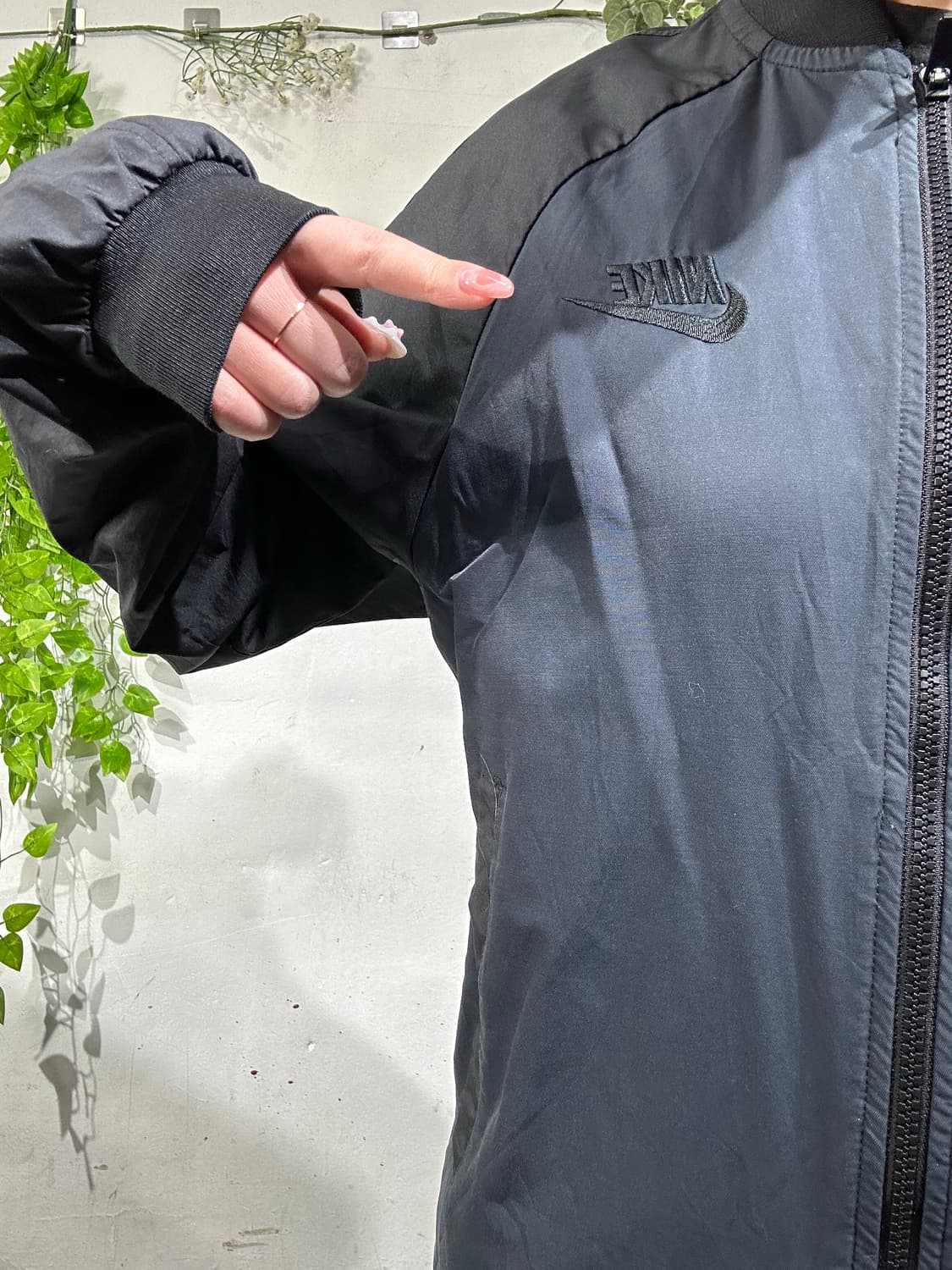 나이키 네이비 바람막이 자켓 M 상품이미지4