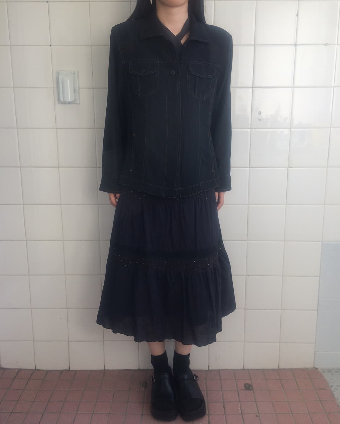 Line detail jacket 상품이미지6