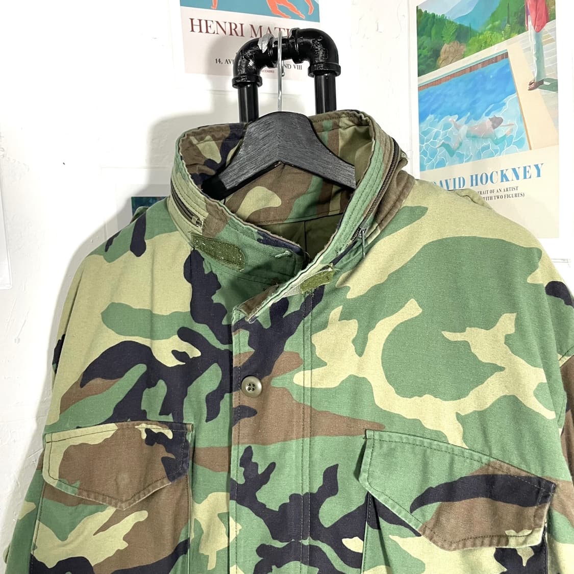 USA 밀리터리 카모 미군 군복 자켓 상품이미지3