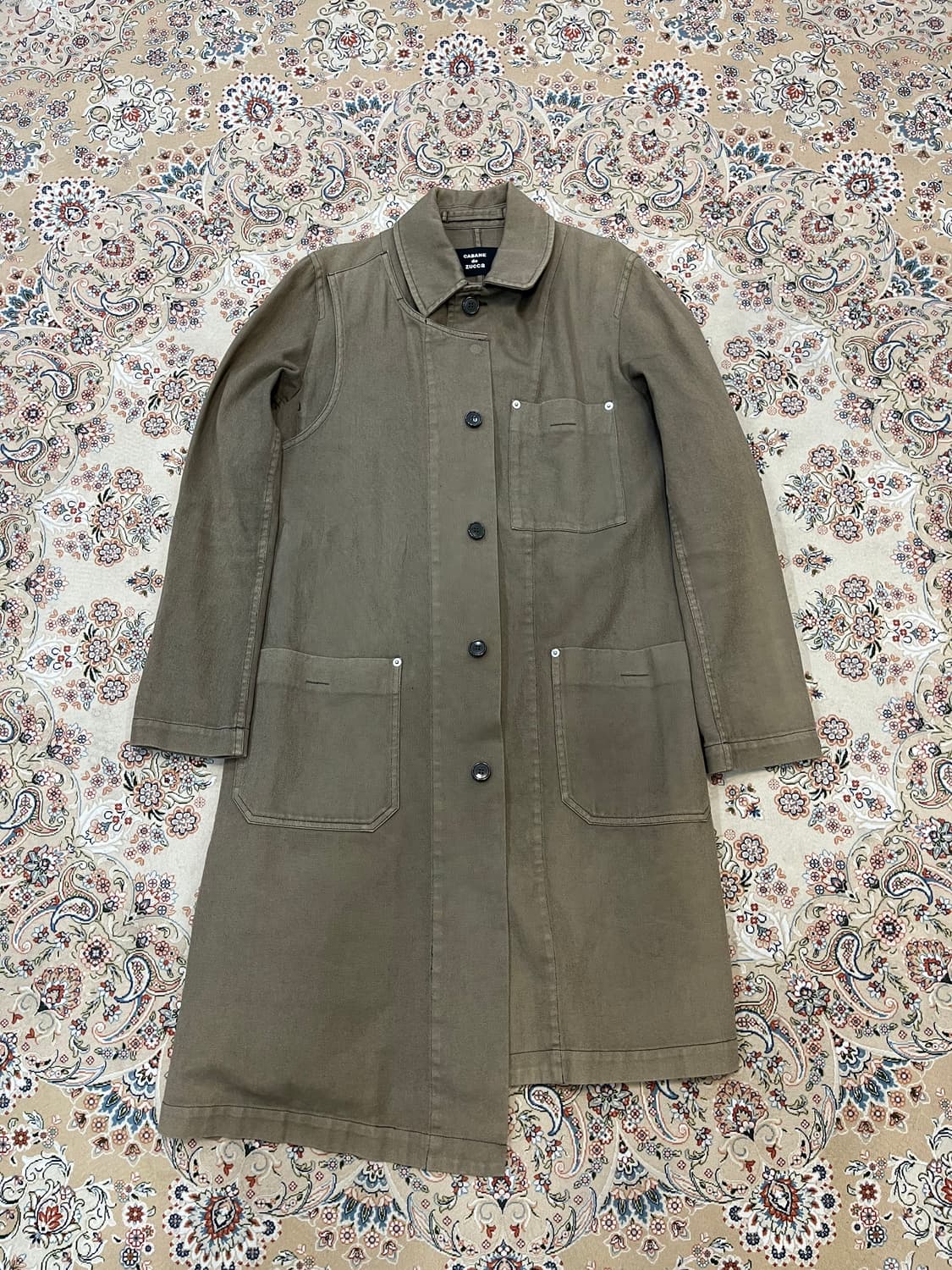 이세이미야케 주카 더블 레이어드 워크 코트 상품이미지4