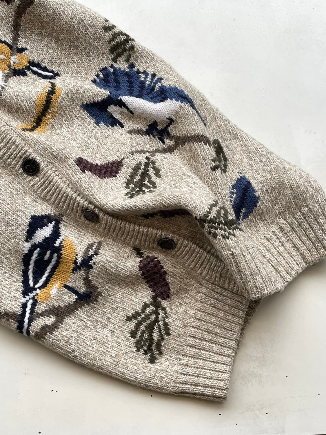90s Northern Treasure “Birds” Cardigan🦜 상품이미지9