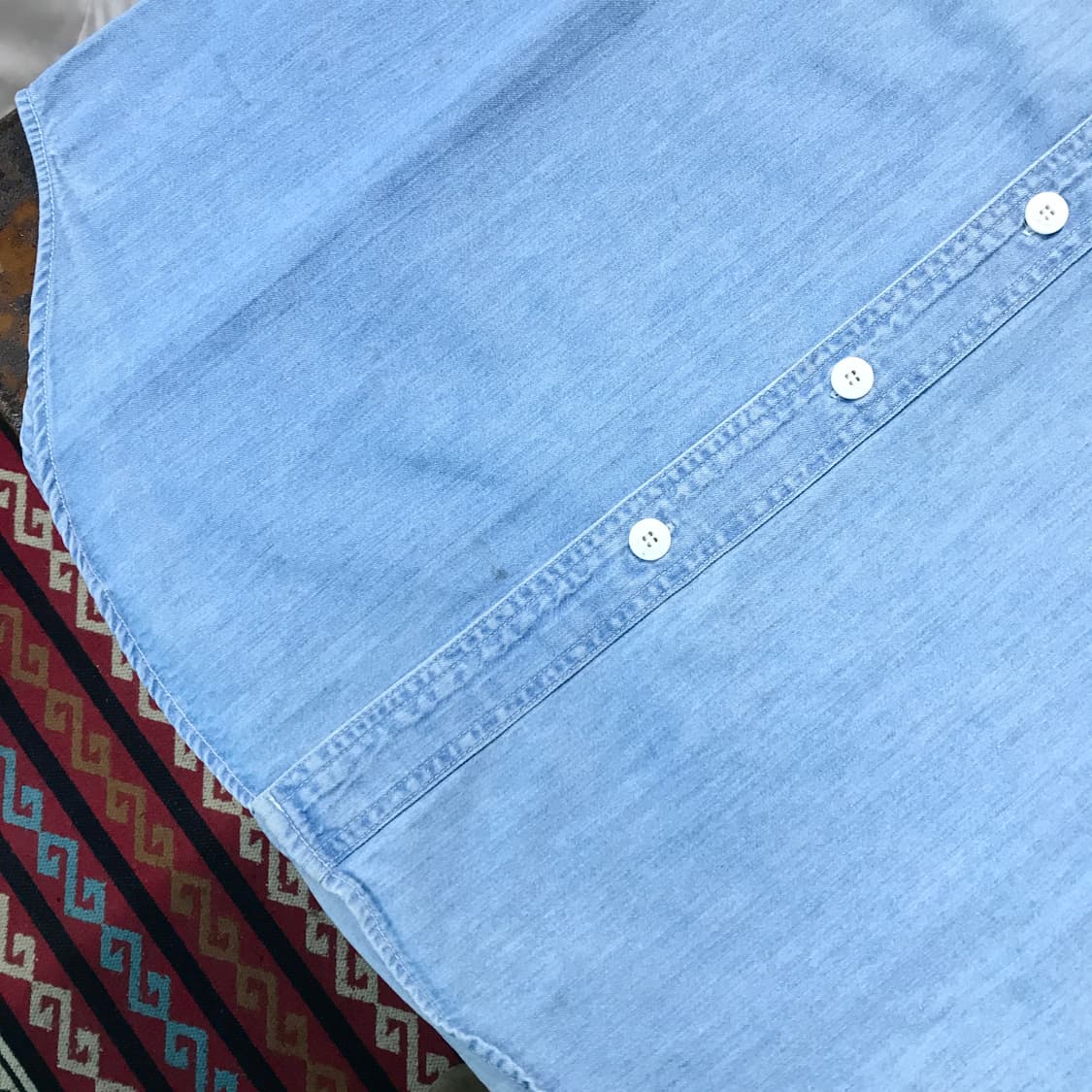 폴로랄프로렌 진스 투포켓 연중청 데님 셔츠 남성 110 사이즈 상품이미지6