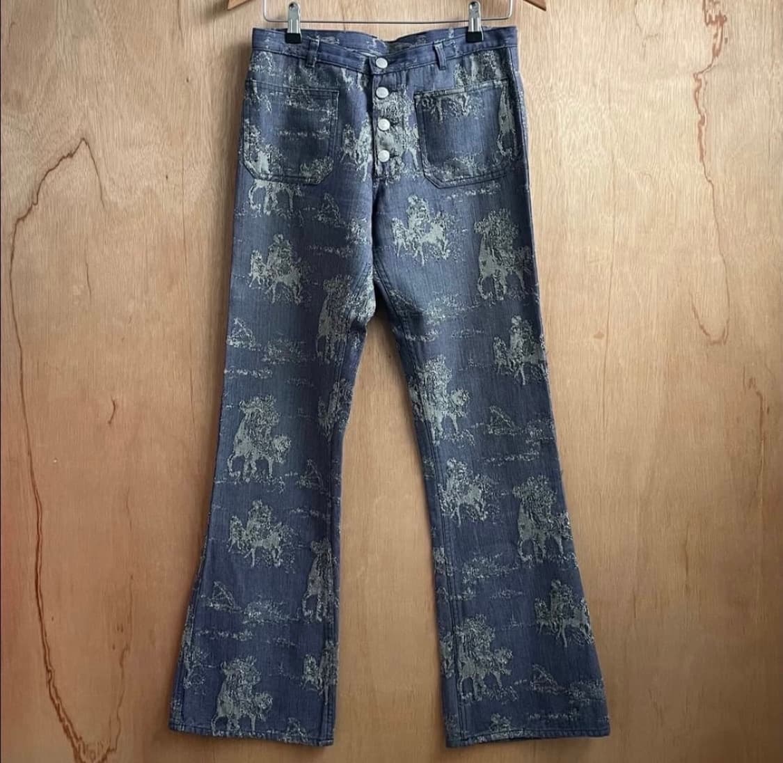 드리스반노튼 자카드 플레어 팬츠 31 상품이미지2