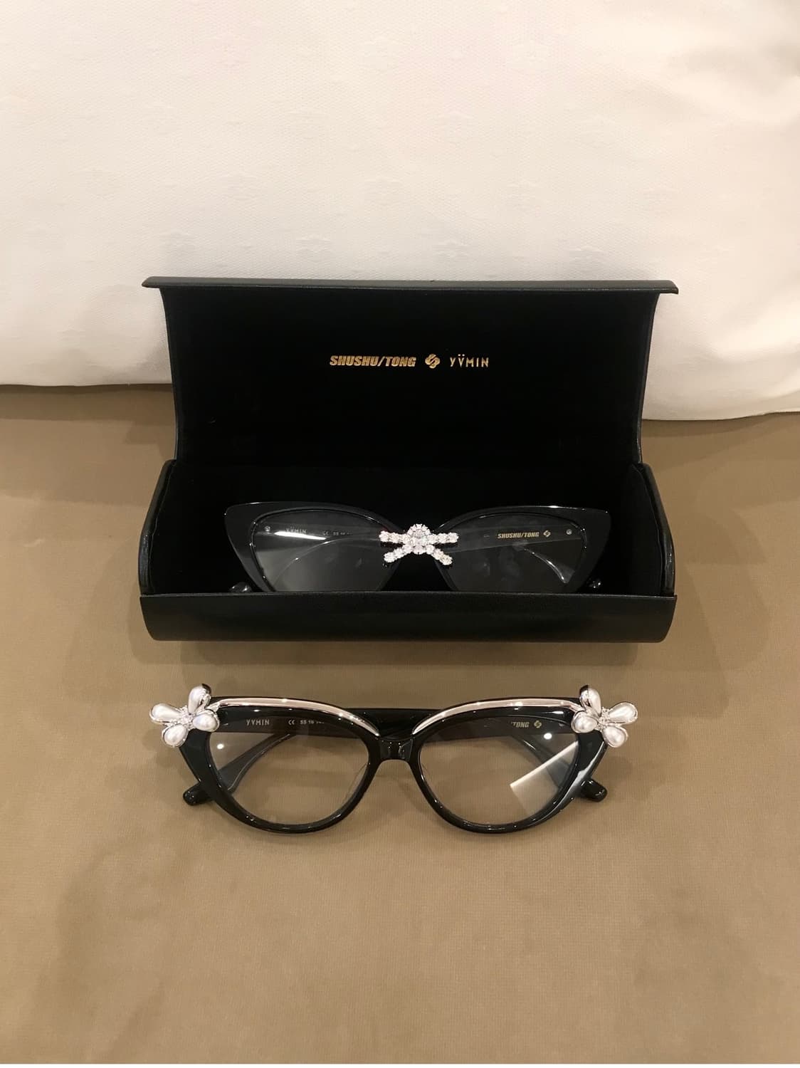 YVMIN X SHUSHUTONG  Pearl Flower 안경 상품이미지4