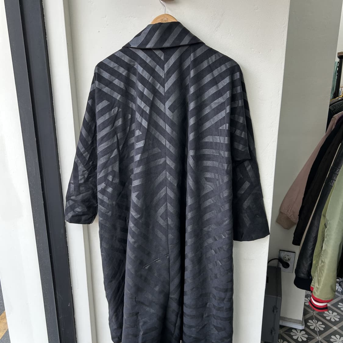 16482 - 이세이 미야케 스트라이프 코트 상품이미지5
