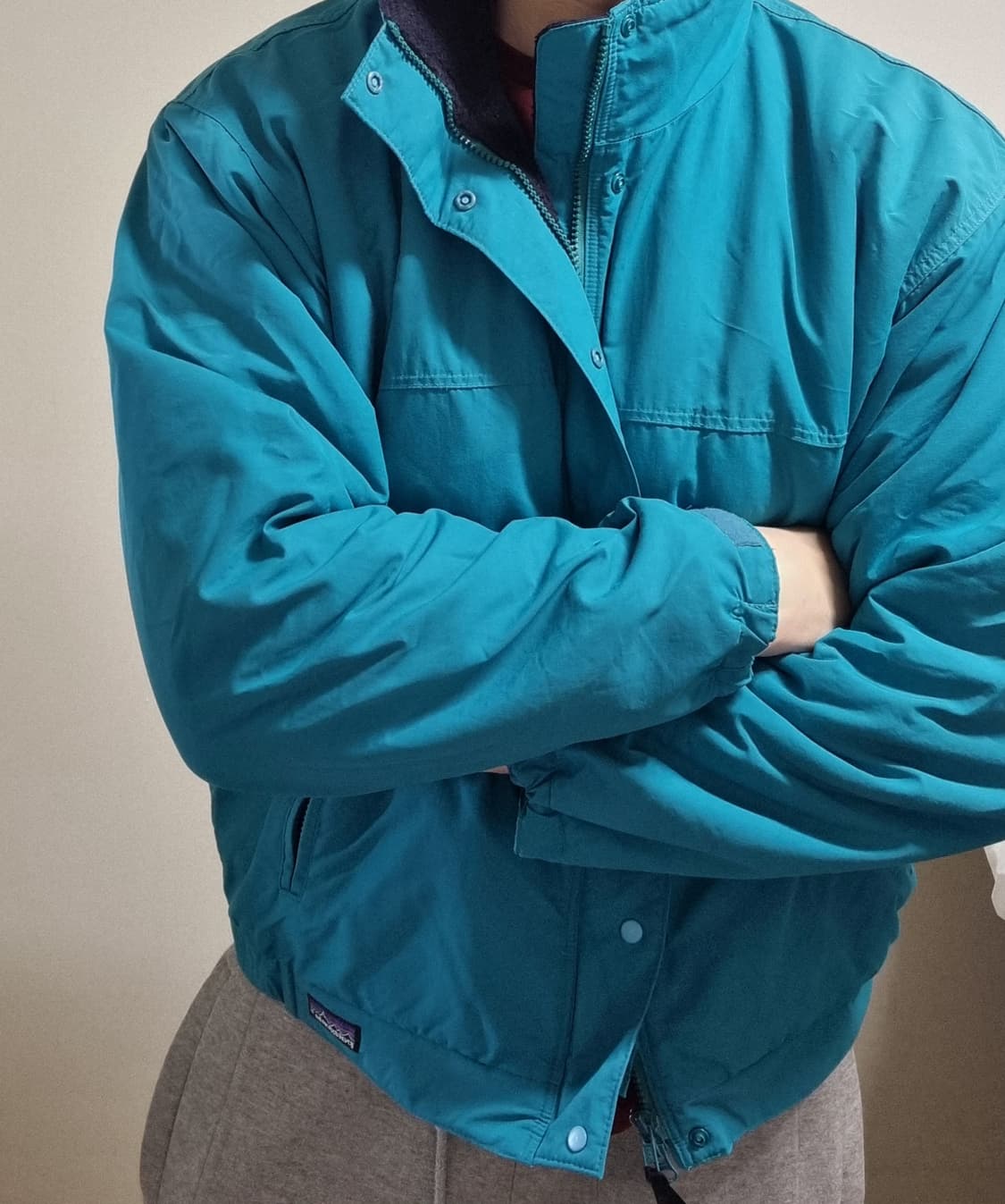 파타고니아 플리스쉘드 봄버 usa L 상품이미지2