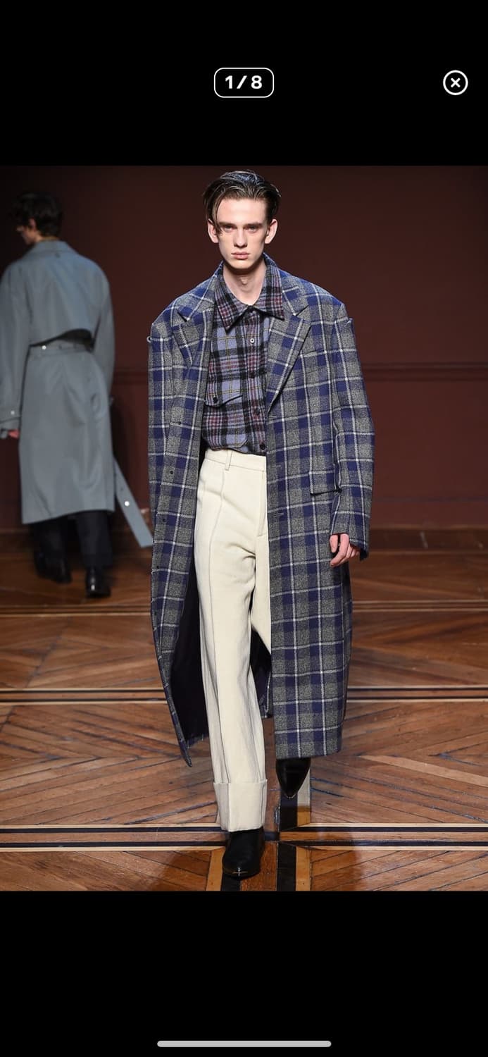 우영미 18fw 플란넬 셔츠 46 상품이미지2