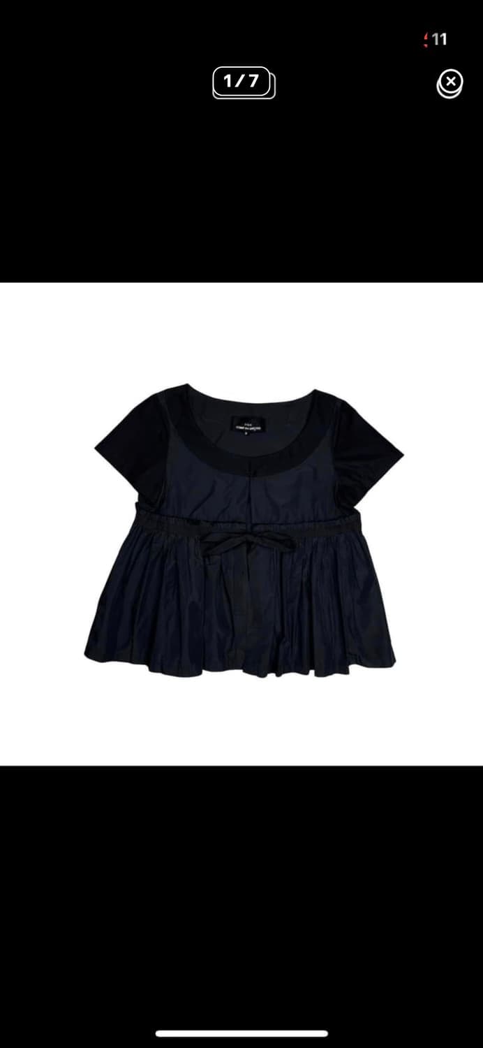 구매) 꼼데가르송 블라우스 삽니다 상품이미지1