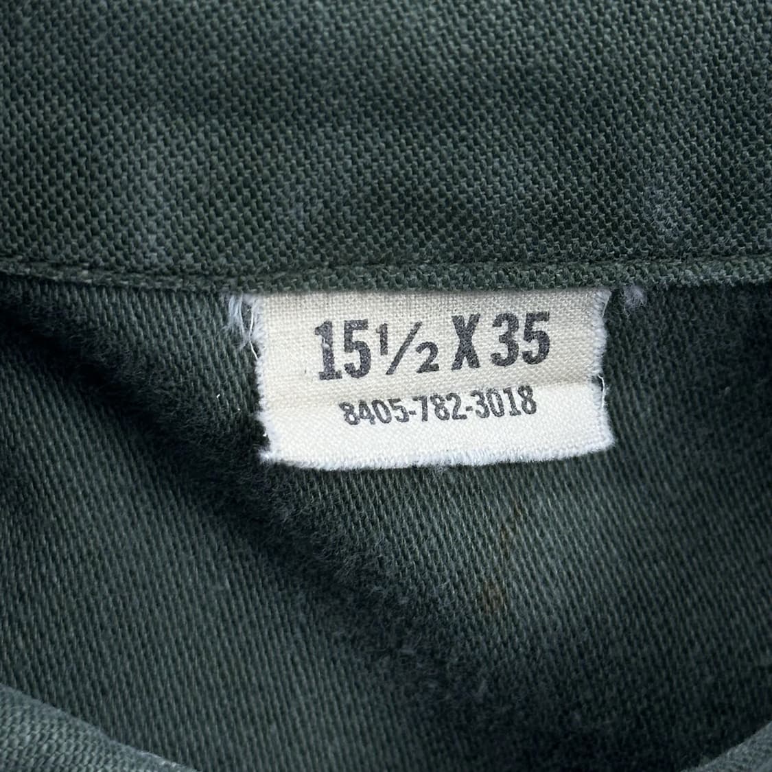 70s 오리지널 미군 유틸리티 셔츠 OG-107 M 상품이미지6