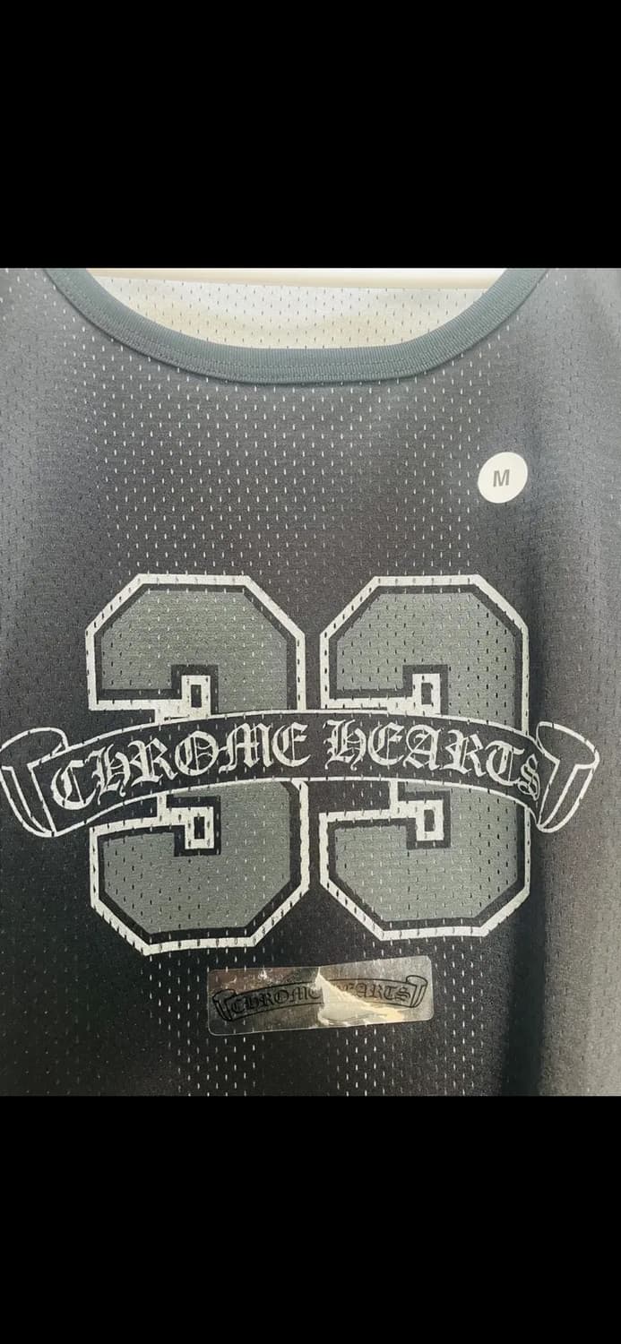 크롬하츠(Chrome Hearts) 리버시블 메쉬 바스켓볼 저지 상품이미지4