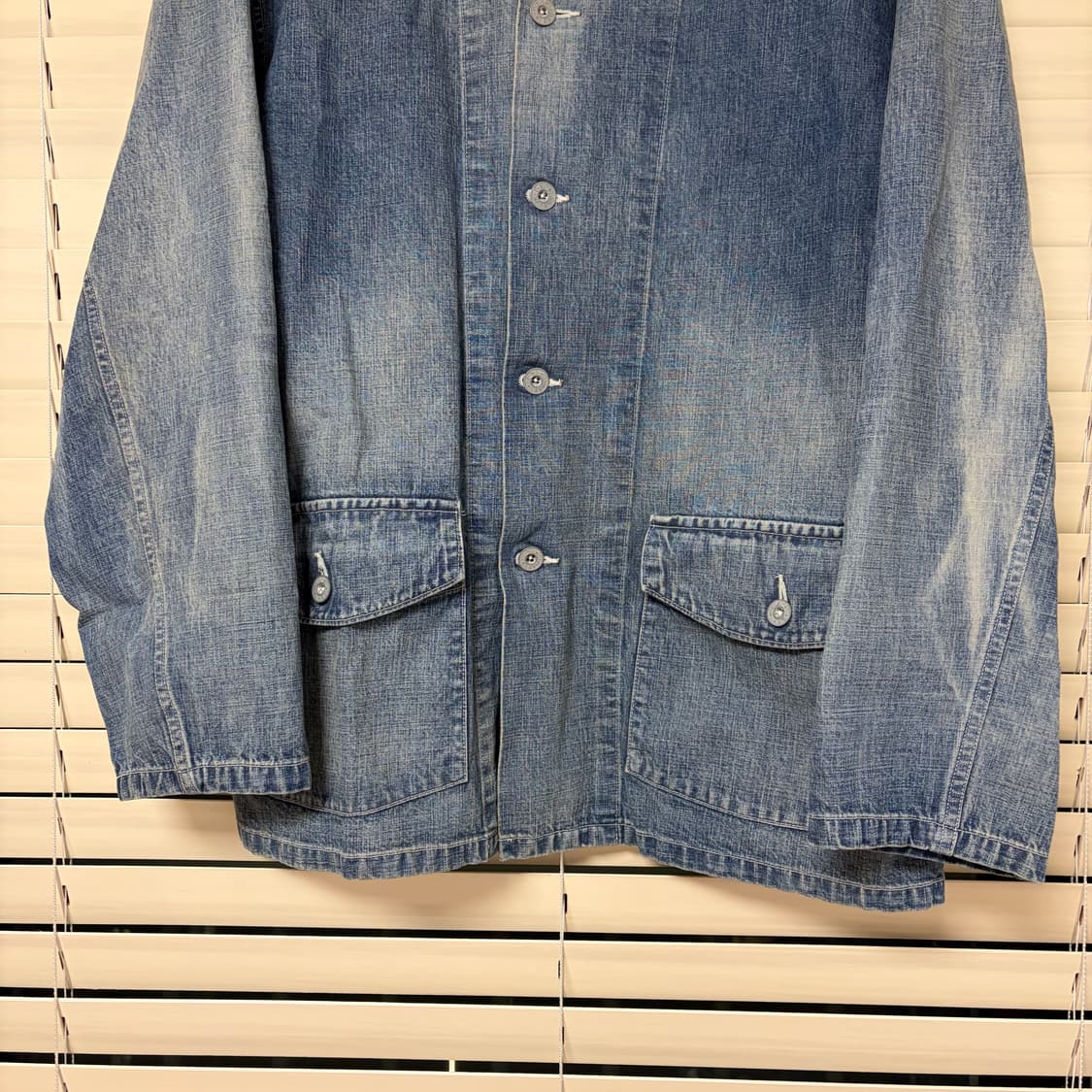 바우와우 24SS Bowwow US Army M40 데님 커버올 자켓 L 상품이미지9