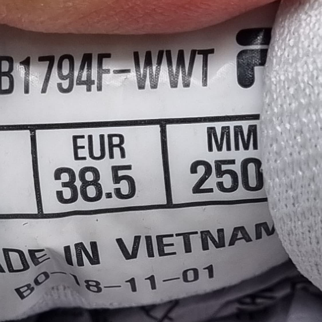 휠라 운동화250  상품이미지6