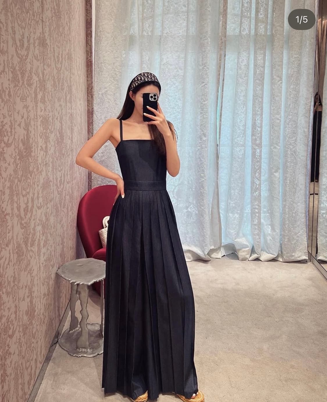 Grace jumpsuit denim 상품이미지1