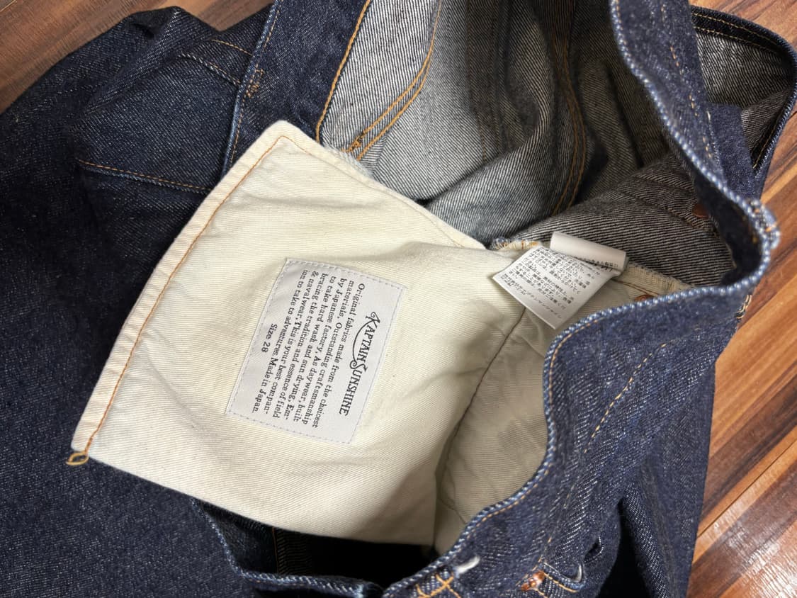 KAPTAIN SUNSHINE 5P denim 상품이미지1