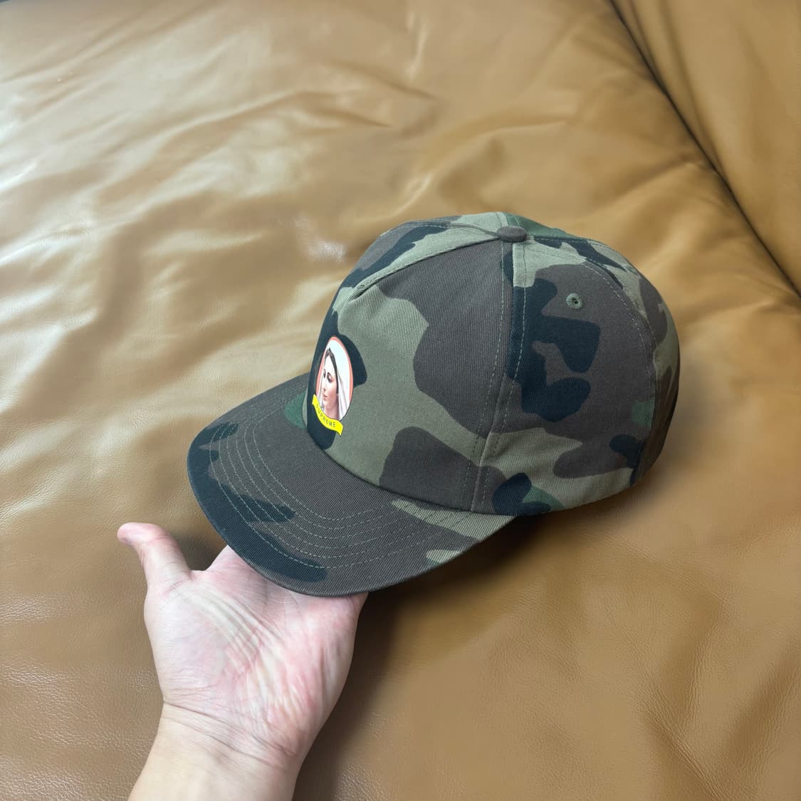 Supreme 슈프림 마리아 카모 6패널 볼캡 모자 Maria Camo 상품이미지4