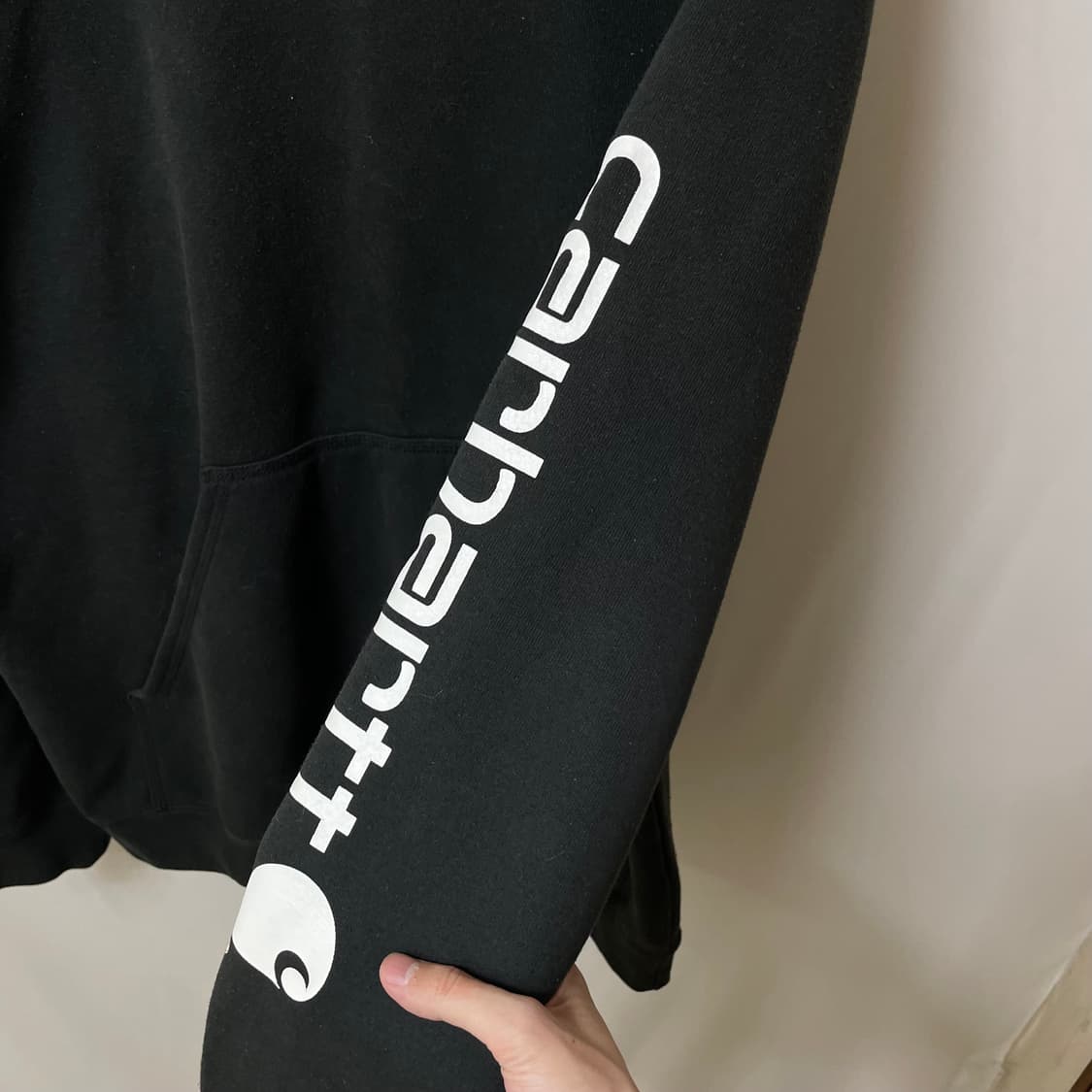 [ M ] 칼하트 WIP 로고 와펜 후드티  상품이미지5