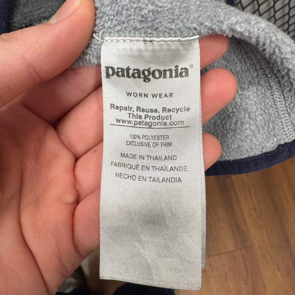 파타고니아 베터 스웨터 1/4 스냅티 하프 버튼업 포인트 그레이 상품이미지7