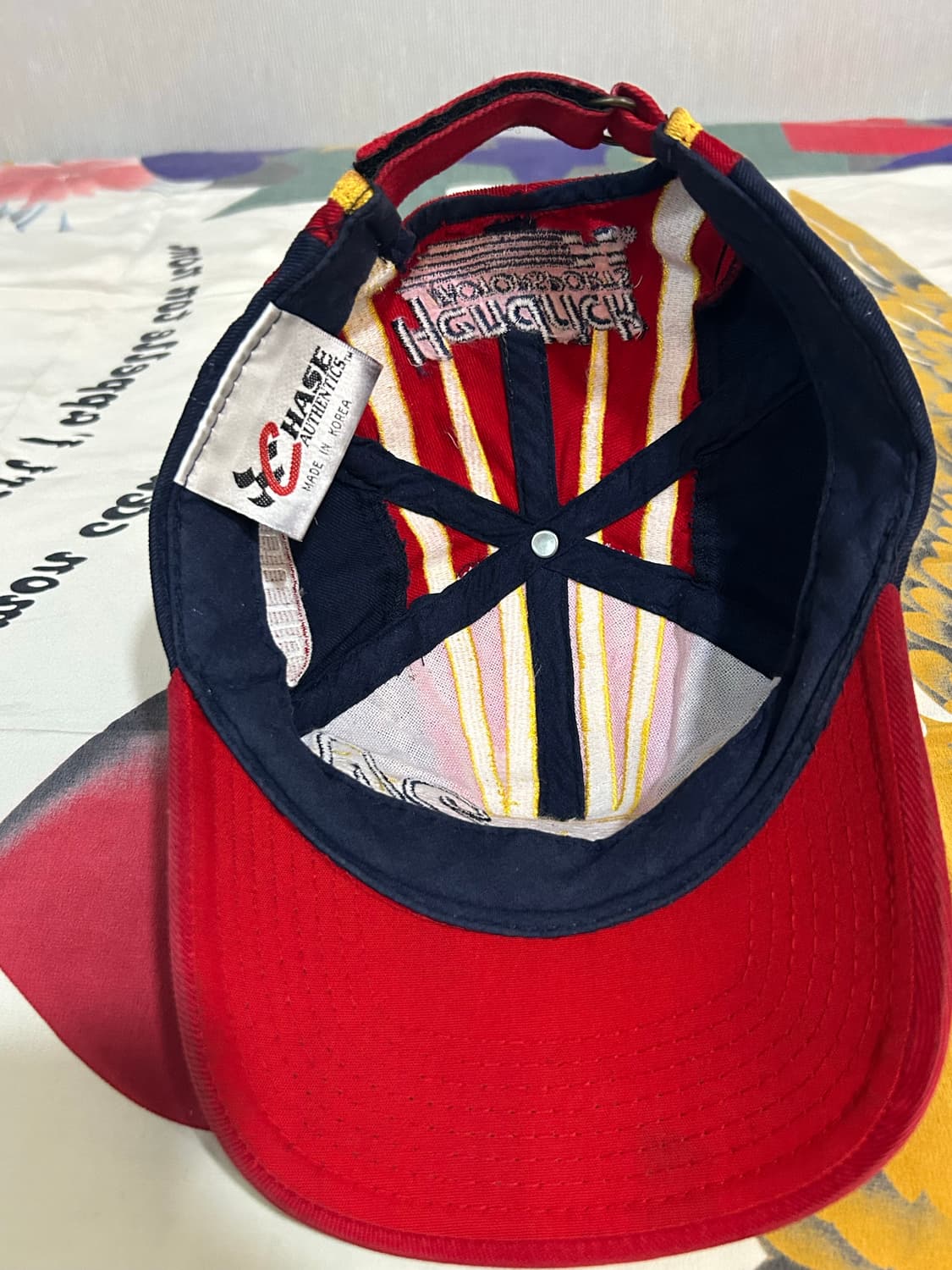 NASCAR 제프고든 듀폰 레이싱 스트랩백 모자 상품이미지5