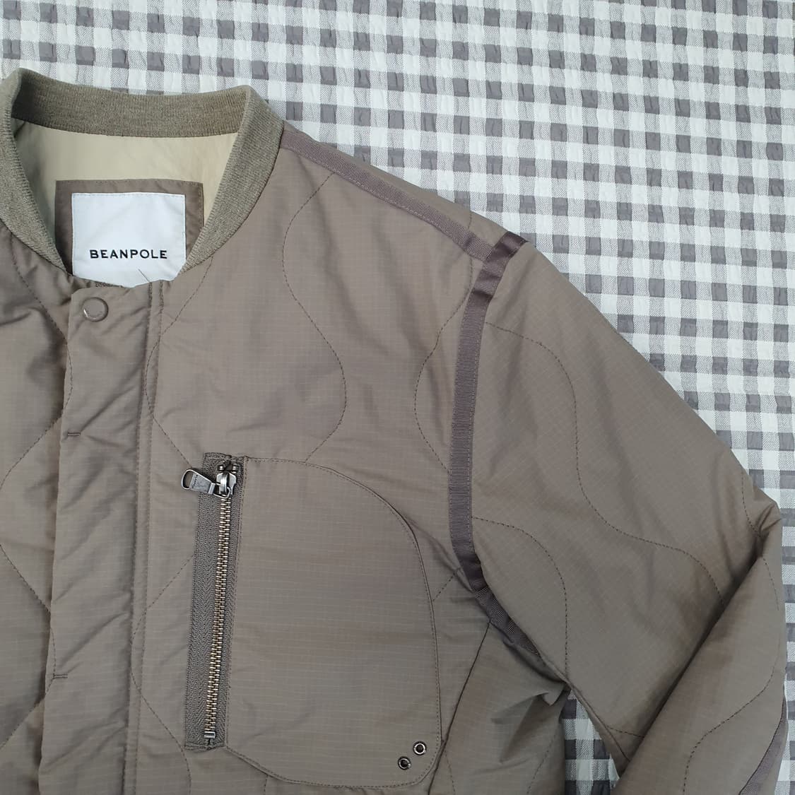 빈폴 써모퍼프 경량패딩 자켓 남자95~100 상품이미지3