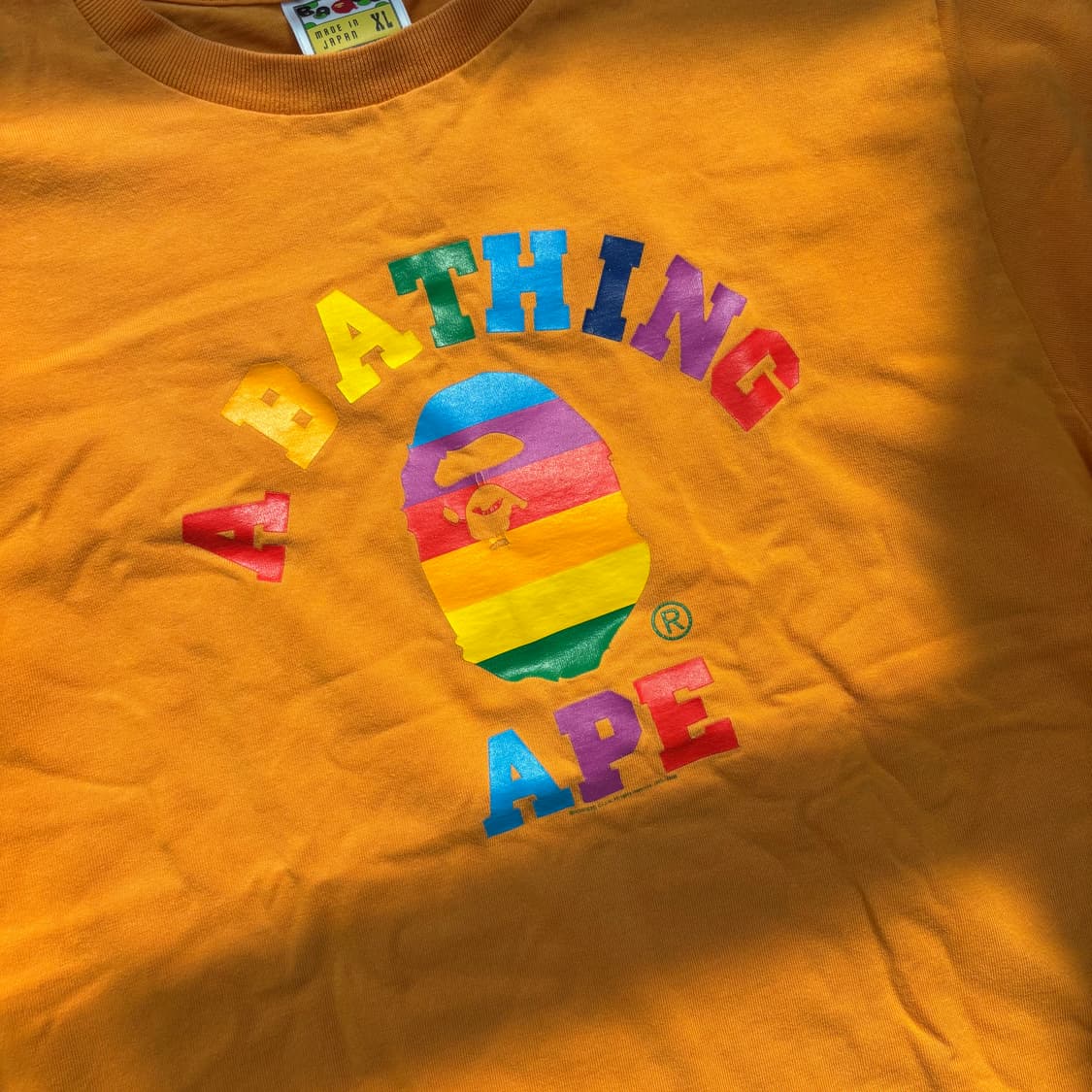 BAPE Rainbow Ape Head Tee 베이프 상품이미지2