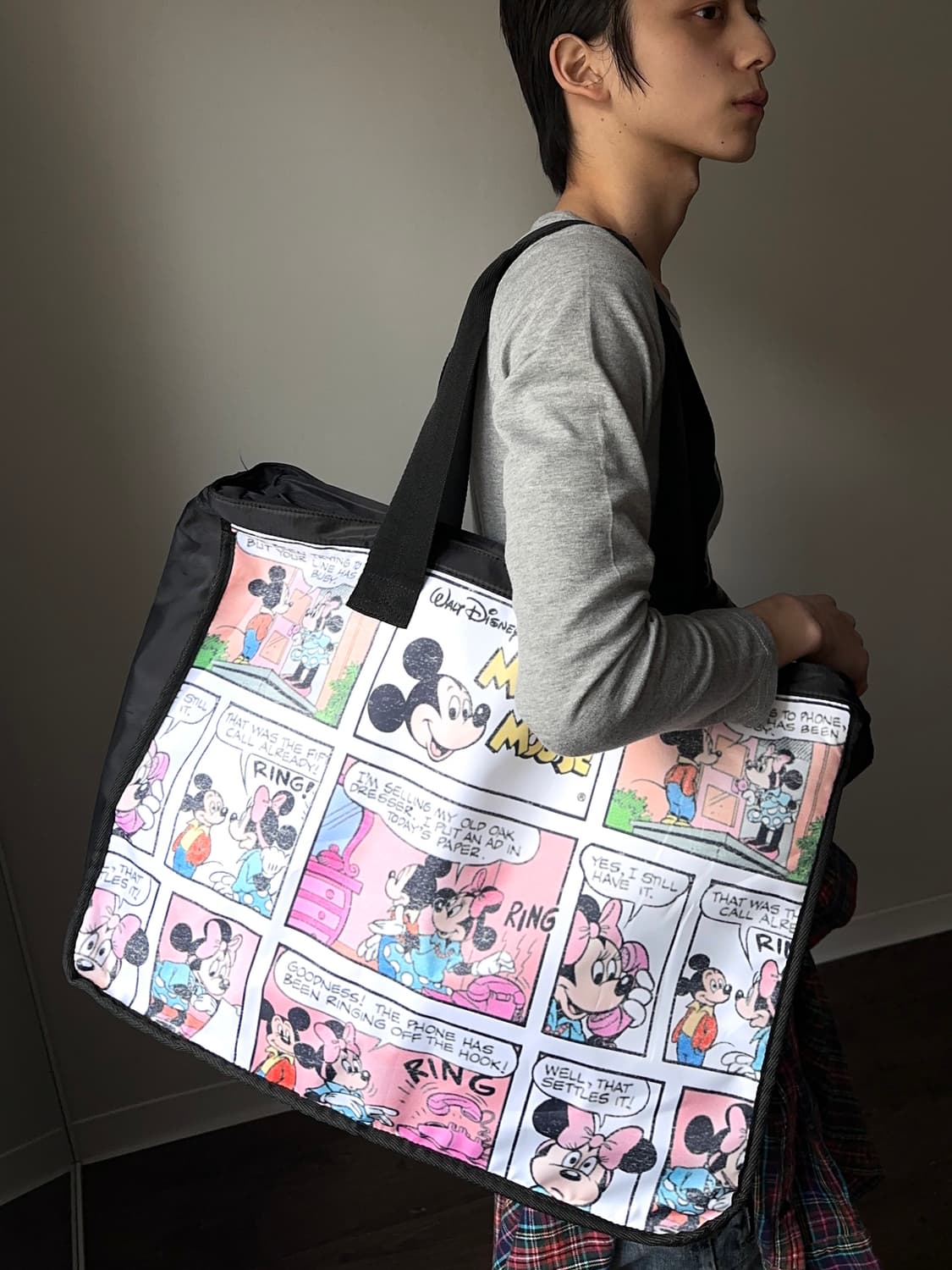 Disney 미키마우스 카툰 프레임 백 상품이미지3