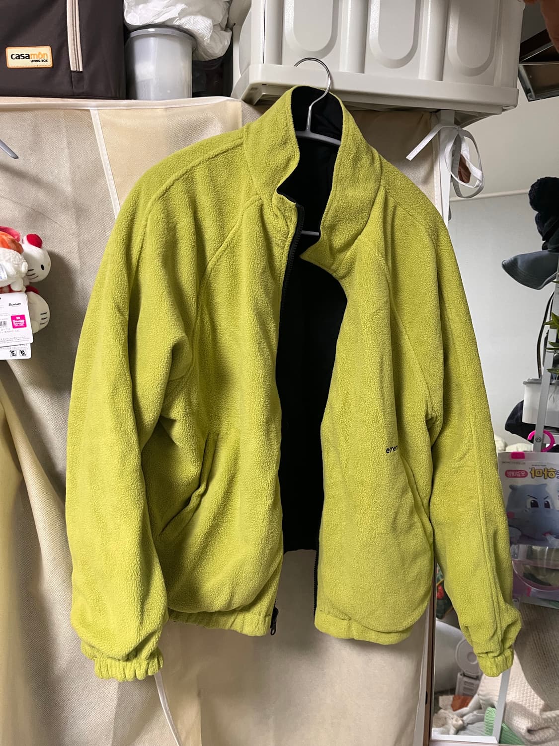 mmlg 리버시블 플리스 자켓 스몰 상품이미지2