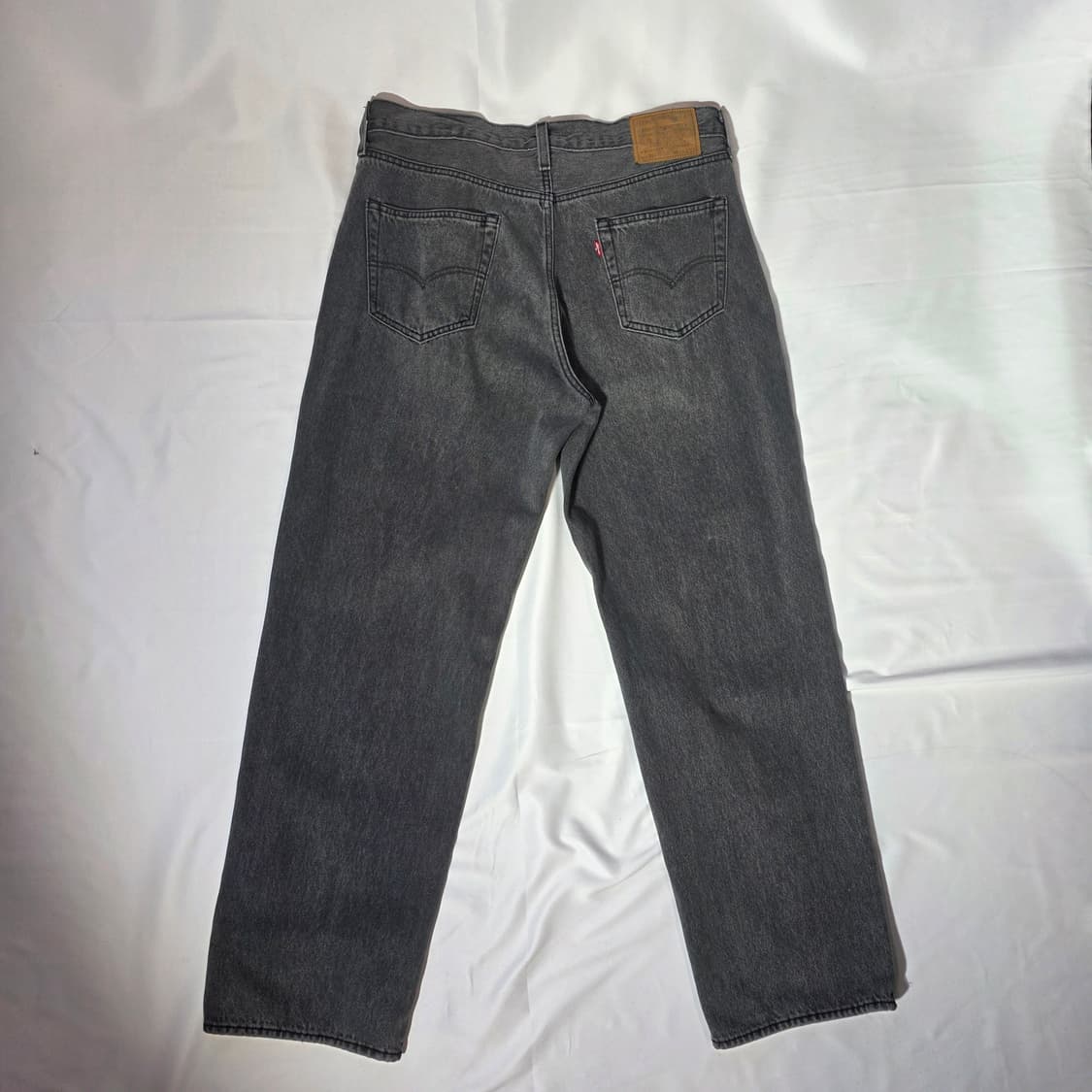 [W34L32]리바이스 프리미엄 568 그레이 데님 팬츠 상품이미지6