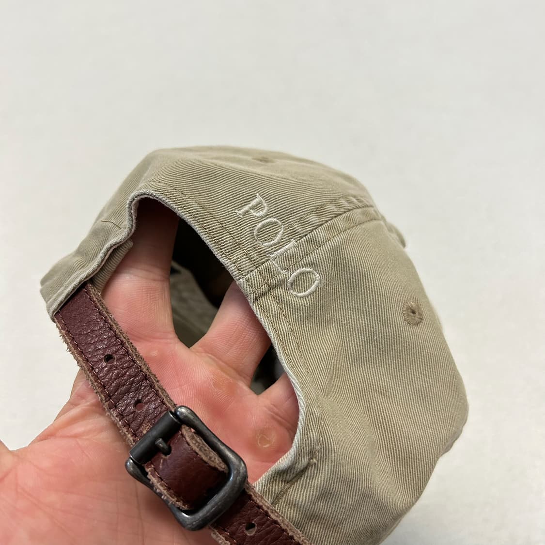 Polo Ralph Lauren Beige Ball Cap 상품이미지2