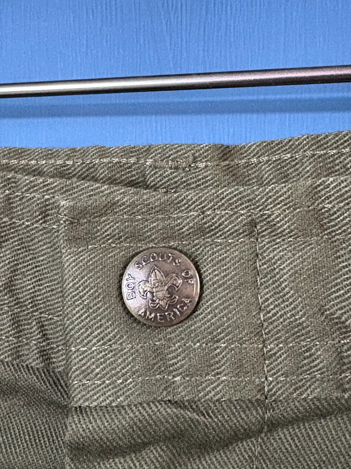 70-80‘s USA Boy Scouts Bush Fatigue Pant 상품이미지5