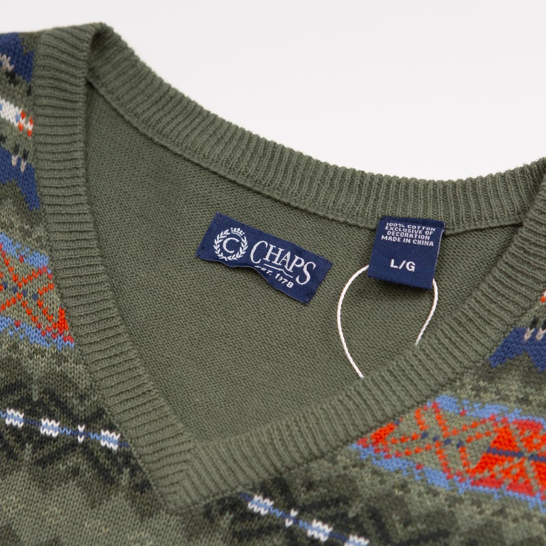 찹스 랄프로렌 페어 아일 니트 베스트 상품이미지2