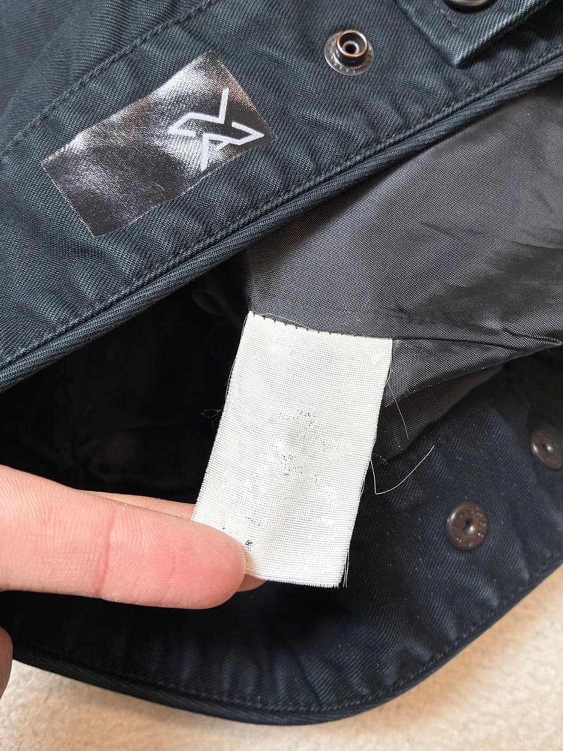 아르마니 익스체인지 00's 파이핑 라이더 자켓 PN7389 상품이미지10