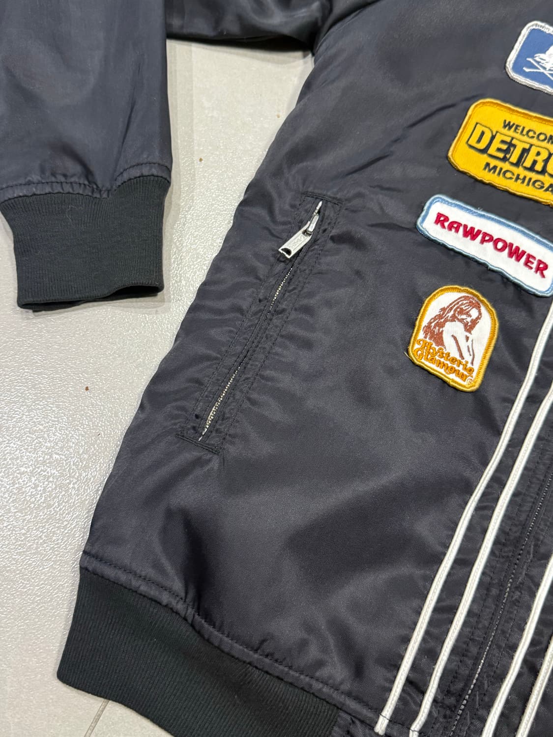 히스테릭 글래머 아카이브 아이코닉 패치 폭탄 후드 집업 자켓 상품이미지4