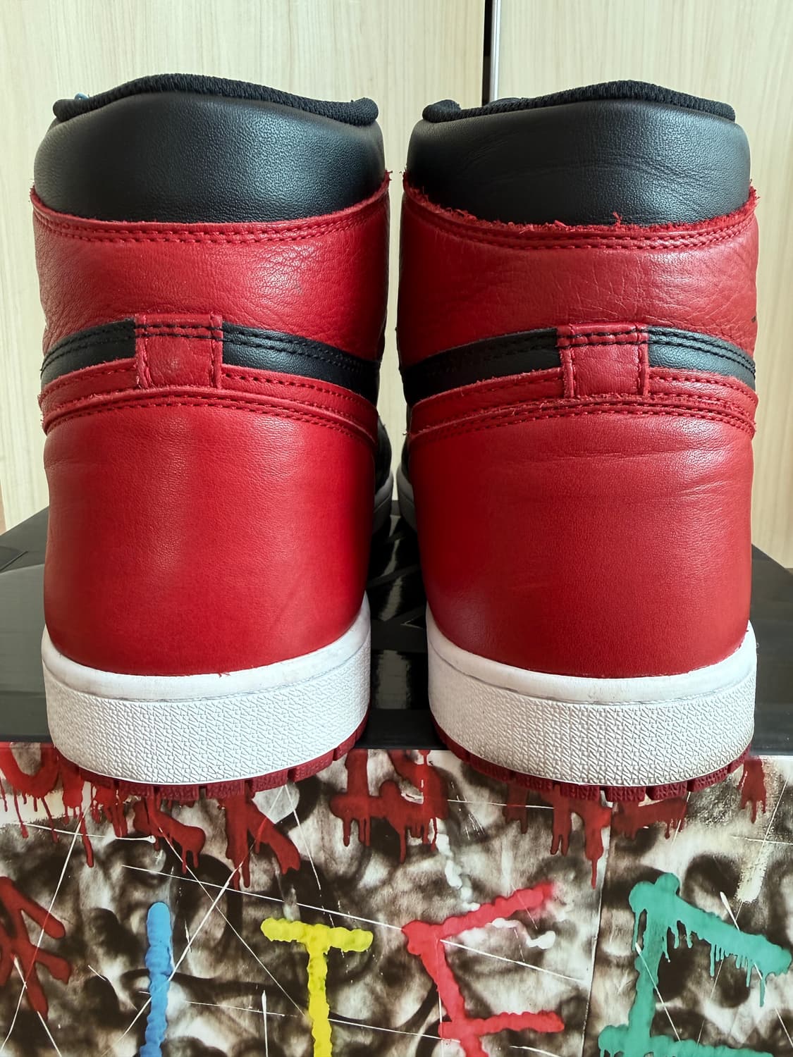 [320] 나이키 에어 조던1 레트로 하이 OG 브레드 밴드 2016 상품이미지3